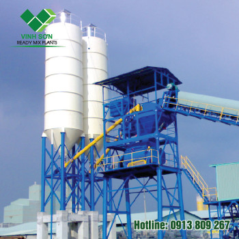 Trạm Trộn Bê Tông - Batching Plant 30m3/h