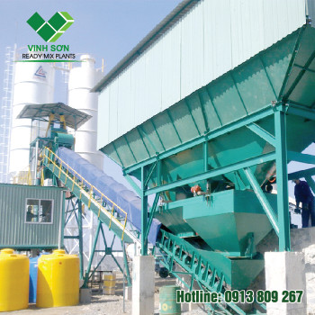 Trạm Trộn Bê Tông - Batching Plant 60m3/h