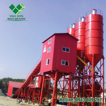 Trạm Trộn Bê Tông - Batching Plant 90m3/h