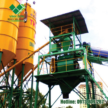 Trạm Trộn Bê Tông - Batching Plant 180m3/h