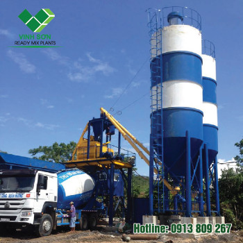 Trạm trộn gàu kéo/Skip - Skip Batching Plant